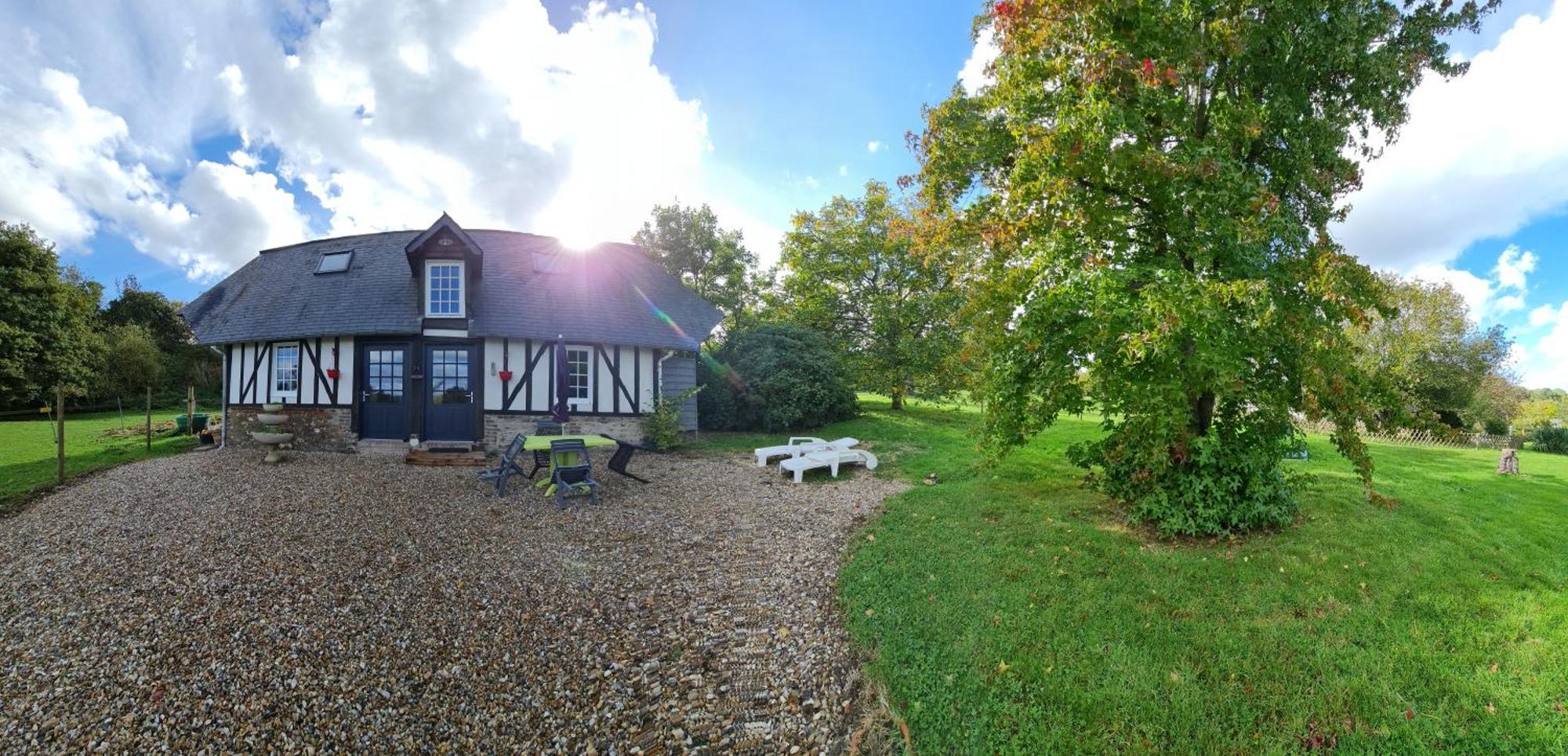 Maison Normande Freneuse-Sur-Risle Exteriör bild